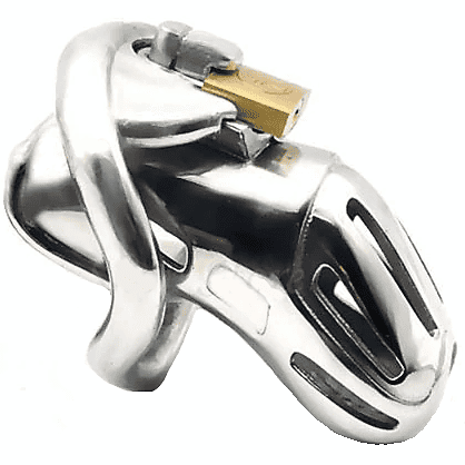Gaiola De Castidade Peniana Metal Víbora L