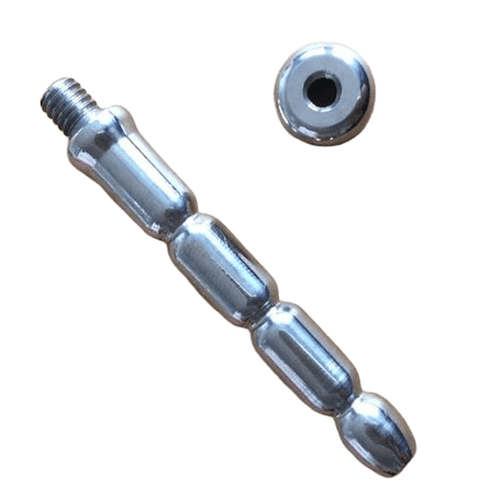 Plug Uretral Metal - Compatível Com Cinto De Castidade