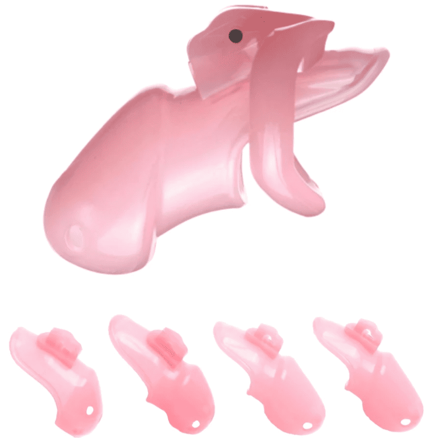 Gaiola De Castidade Peniana Resina V3 Rosa