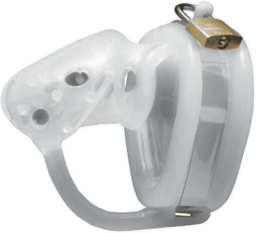 Gaiola De Castidade Peniana Resina Master 20 Transparente