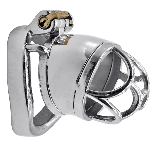 Gaiola De Castidade Peniana Homem - Metal - Deepflower S
