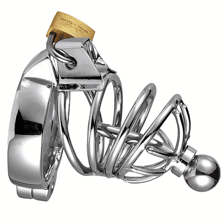 Gaiola De Castidade Peniana Uretra - Metal - O Galo S