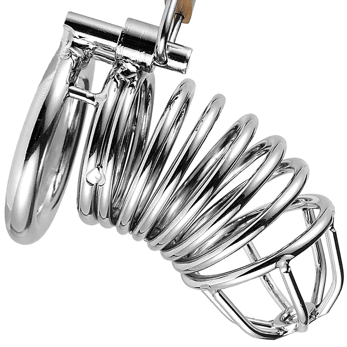 Gaiola De Castidade Peniana Metal Tortura 199