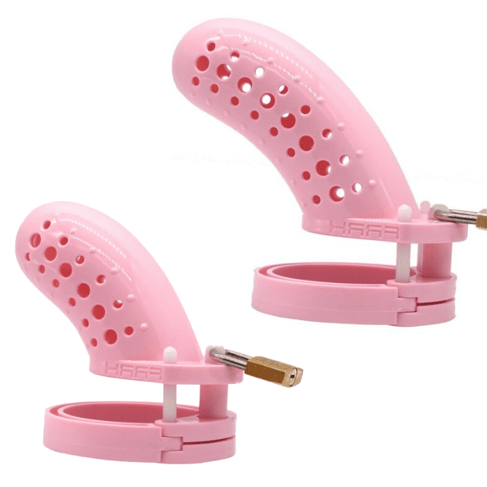 Gaiola De Castidade Plástico Peniana Fx 10 Rosa