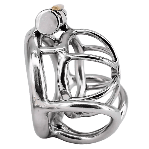 Gaiola De Castidade Peniana Metal - Birdjail S