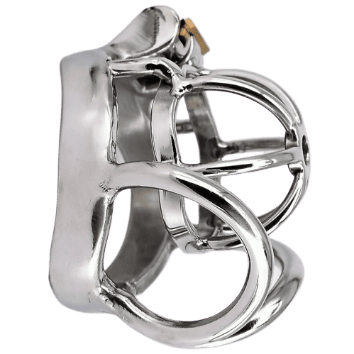 Gaiola De Castidade Peniana Metal - Birdlock S