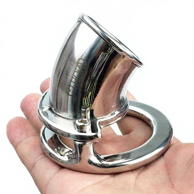 Gaiola De Castidade Peniana Homem - Metal - O Buraco S