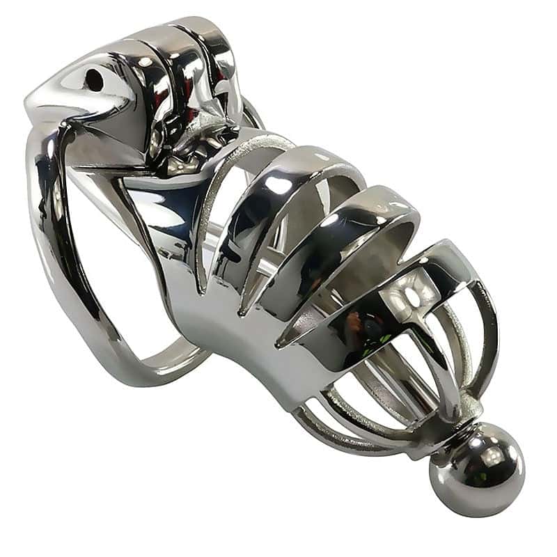 Gaiola De Castidade Peniana Homem - Metal - Pantera S