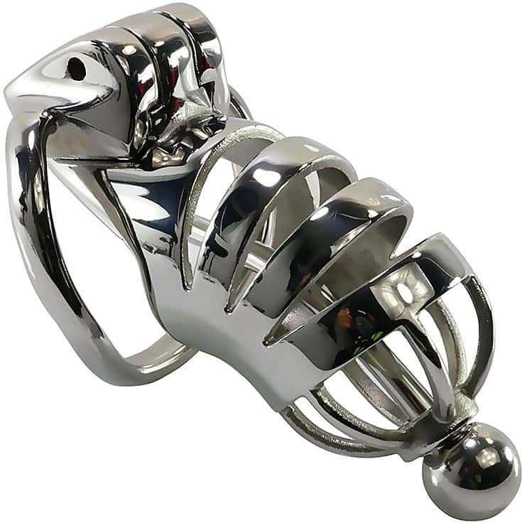 Gaiola De Castidade Peniana Homem - Metal - Pantera L