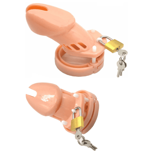 Gaiola De Castidade Plástico Peniana Gb 6000 Aurora