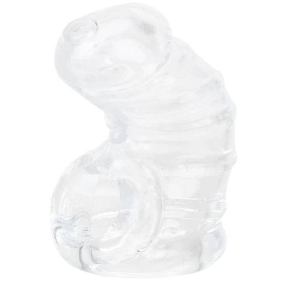Gaiola De Castidade Peniana Silicone O Preservativo Transparente