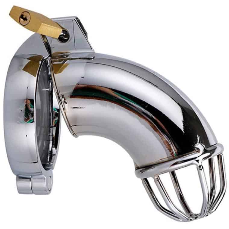 Gaiola De Castidade Peniana Homem - Metal - Anacondas