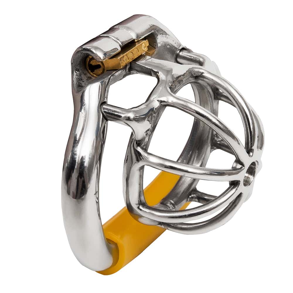Gaiola De Castidade Peniana Curto - Metal - Minikiss