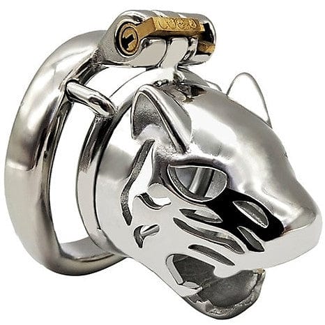 Gaiola De Castidade Peniana Homem - Metal - Tigre
